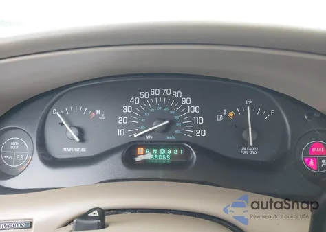 1998 Buick Century Limited from USA, damaged, VIN 2G4WY52M3W1609558